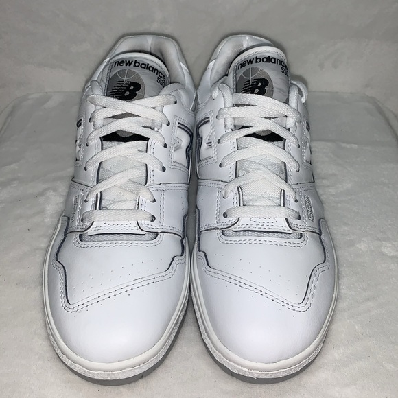 New Balance 550 White/Grey men’s size 8.5 *NEW* - Picture 3 of 7